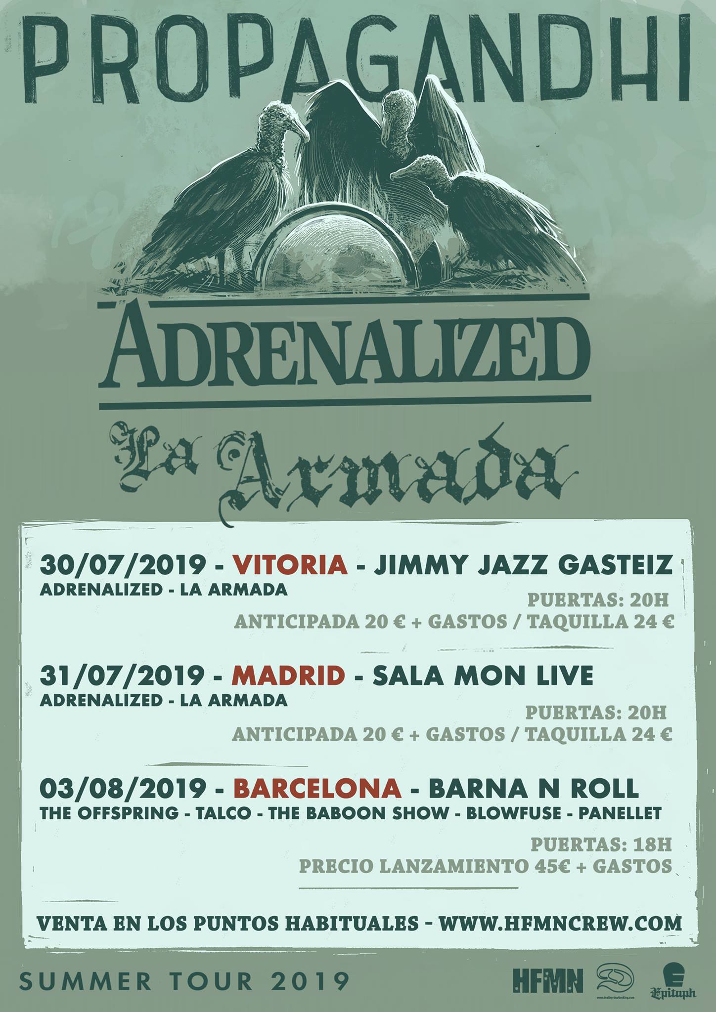 Propagandhi +Adrenalized + La Armada