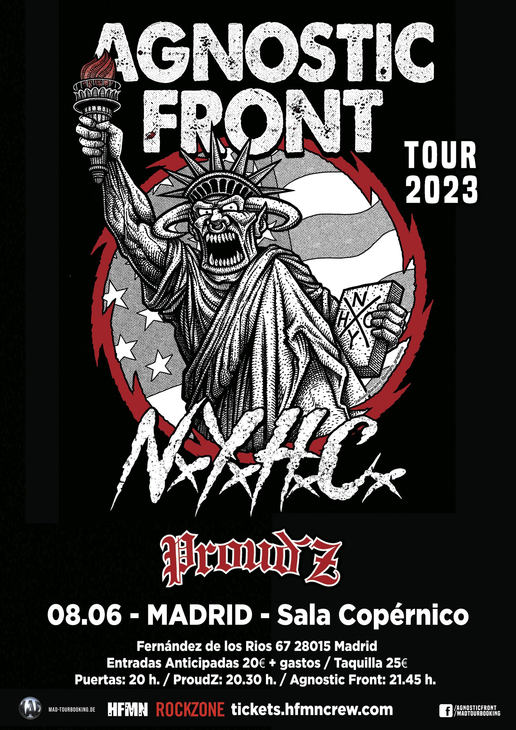 Agnostic Front + ProudZ